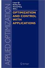 Optimization and Control with Applications