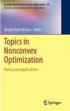 Topics in Nonconvex Optimization: Theory and Applications