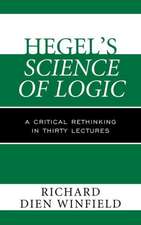 Hegel's Science of Logic