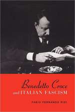 Benedetto Croce and Italian Fascism