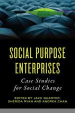 Social Purpose Enterprises