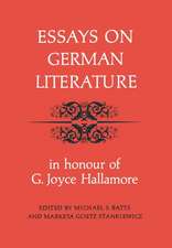 Essays on German Literature