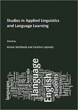 Studies in Applied Linguistics and Language Learning