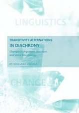 Transitivity Alternations in Diachrony: Changes in Argument Structure and Voice Morphology