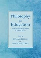 Philosophy and Education: Introducing Philosophy to Young People