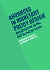 Advances in Monetary Policy Design: Applications to the Gulf Monetary Union