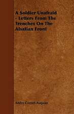 A Soldier Unafraid - Letters From The Trenches On The Alsatian Front