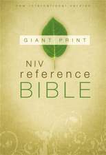 NIV Reference Bible, Giant Print Hardcover