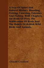 A Year of Sport and Natural History. Shooting, Fishing, Coursing, Falconry and Fishing. with Chapters on Birds of Prey, the Nidification of Birds an