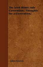 The Irish Home-rule Convention. 'Thoughts for a Convention,'