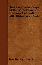 Field And Garden Crops Of The North-Western Provinces And Oudh, With Illistrations - Part. I