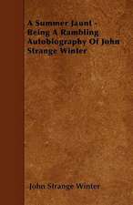 A Summer Jaunt - Being A Rambling Autobiography Of John Strange Winter