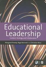 Educational Leadership: Context, Strategy and Collaboration