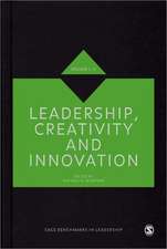 Leadership, Creativity and Innovation