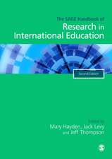 The SAGE Handbook of Research in International Education