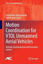 Motion Coordination for VTOL Unmanned Aerial Vehicles: Attitude Synchronisation and Formation Control