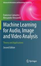 Machine Learning for Audio, Image and Video Analysis: Theory and Applications