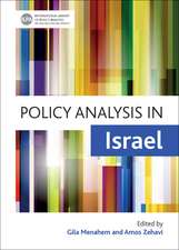 Policy Analysis in Israel