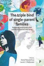 The Triple Bind of Single-Parent Families: Resources, Employment and Policies to Improve Well-being