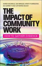 The Impact of Community Work – How to Gather Evide nce