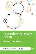 Researching Voluntary Action – Innovations and Cha llenges