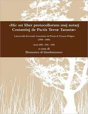 Hic Est Liber Protocollorum Mej Notarj Costantinj de Pactis Terr Tarant I Protocolli del Notaio Costantino de Pactis Di Taranta Peligna (1590 - 1609): Essential Principles of Self Defence