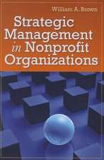 Strategic Management in Nonprofit Organizations