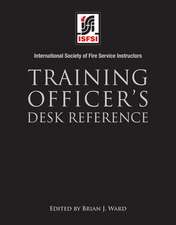 Training Officer's Desk Reference