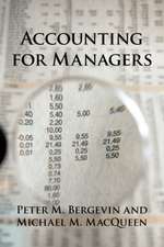 Accounting for Managers