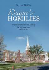 Wayne's Homilies