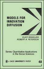 Models for Innovation Diffusion