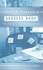 Userid/Password Address Book