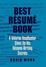 Wood, D: Best Résumé Book