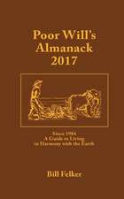 Poor Will's Almanack for 2017