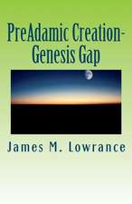 Preadamic Creation-Genesis Gap