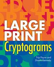 Large Print Cryptograms