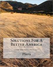 Solutions for a Better America