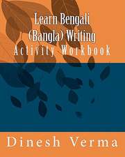 Learn Bengali (Bangla) Writing Activity Workbook