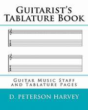 Guitarist's Tablature Book