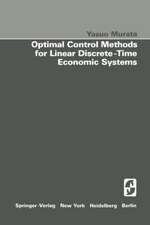 Optimal Control Methods for Linear Discrete-Time Economic Systems