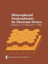 Heteroepitaxial Semiconductors for Electronic Devices