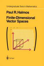 Finite-Dimensional Vector Spaces