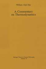 A Commentary on Thermodynamics