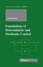 Foundations of Deterministic and Stochastic Control