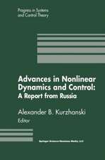 Advances in Nonlinear Dynamics and Control: A Report from Russia