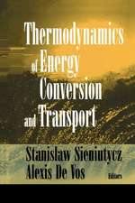 Thermodynamics of Energy Conversion and Transport