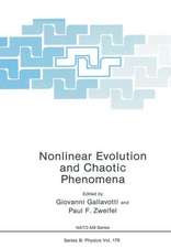 Nonlinear Evolution and Chaotic Phenomena