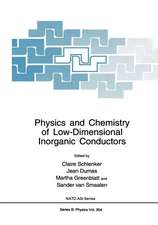 Physics and Chemistry of Low-Dimensional Inorganic Conductors