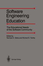 Software Engineering Education: The Educational Needs of the Software Community