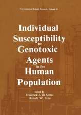 Individual Susceptibility to Genotoxic Agents in the Human Population